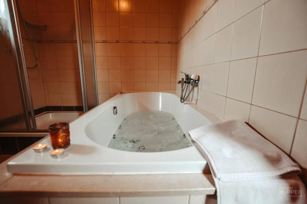 Le Heron 28Pers, Malmedy- Home Cinema, Balneo, Sauna, Jardin Exterior foto